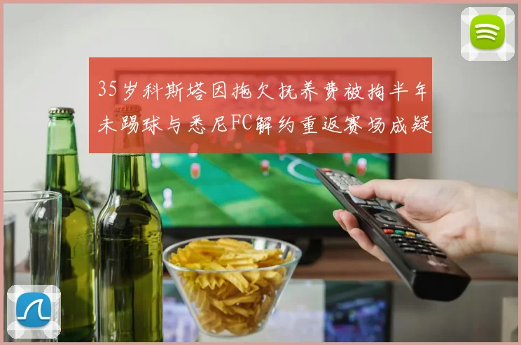 35岁科斯塔因拖欠抚养费被拘半年未踢球与悉尼FC解约重返赛场成疑